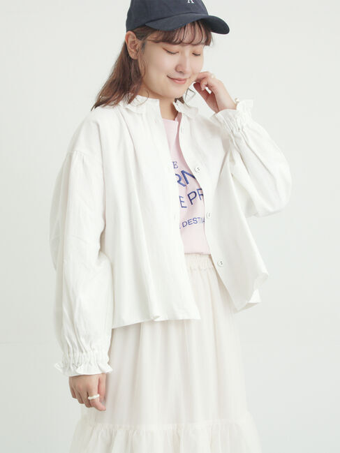 Samansa Mos2「フリル襟ジャケット」|その他|