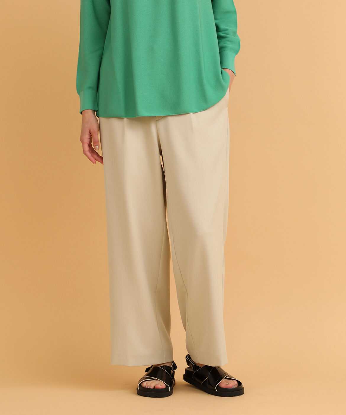 DAY by DAY it&rsquo;s international「ぷるスライージーパンツ」|その他|ベージュ2