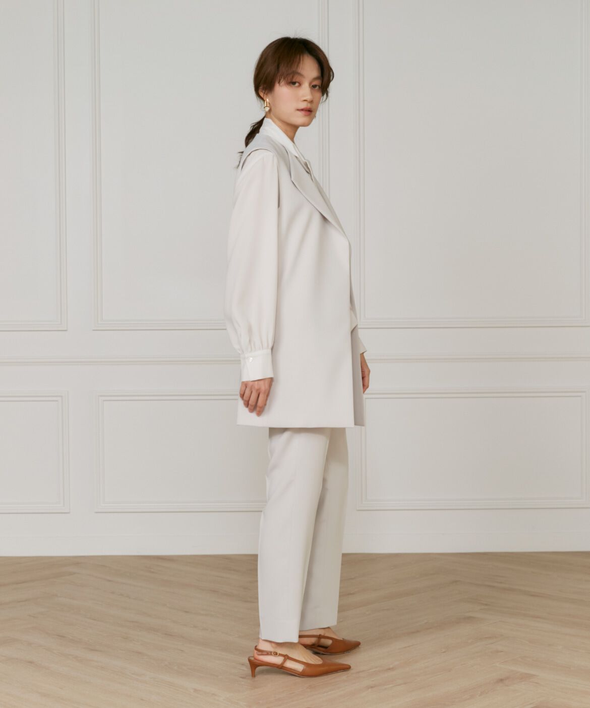 INED「ジレ 」|ダウンベスト・ベスト|