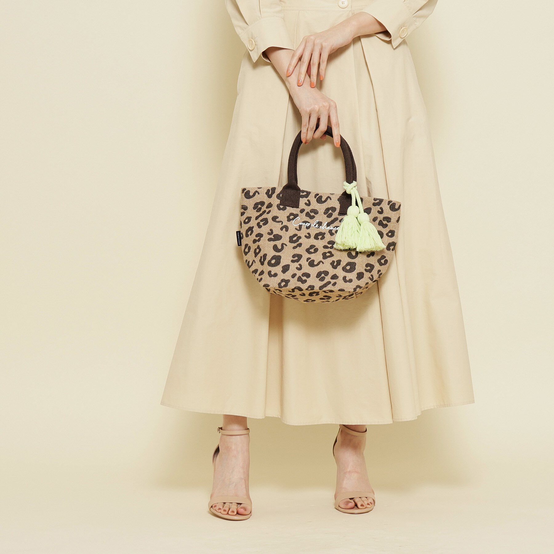 COUP DE CHANCE「天然素材・ジュート・エコミニバック2」|トートバッグ|