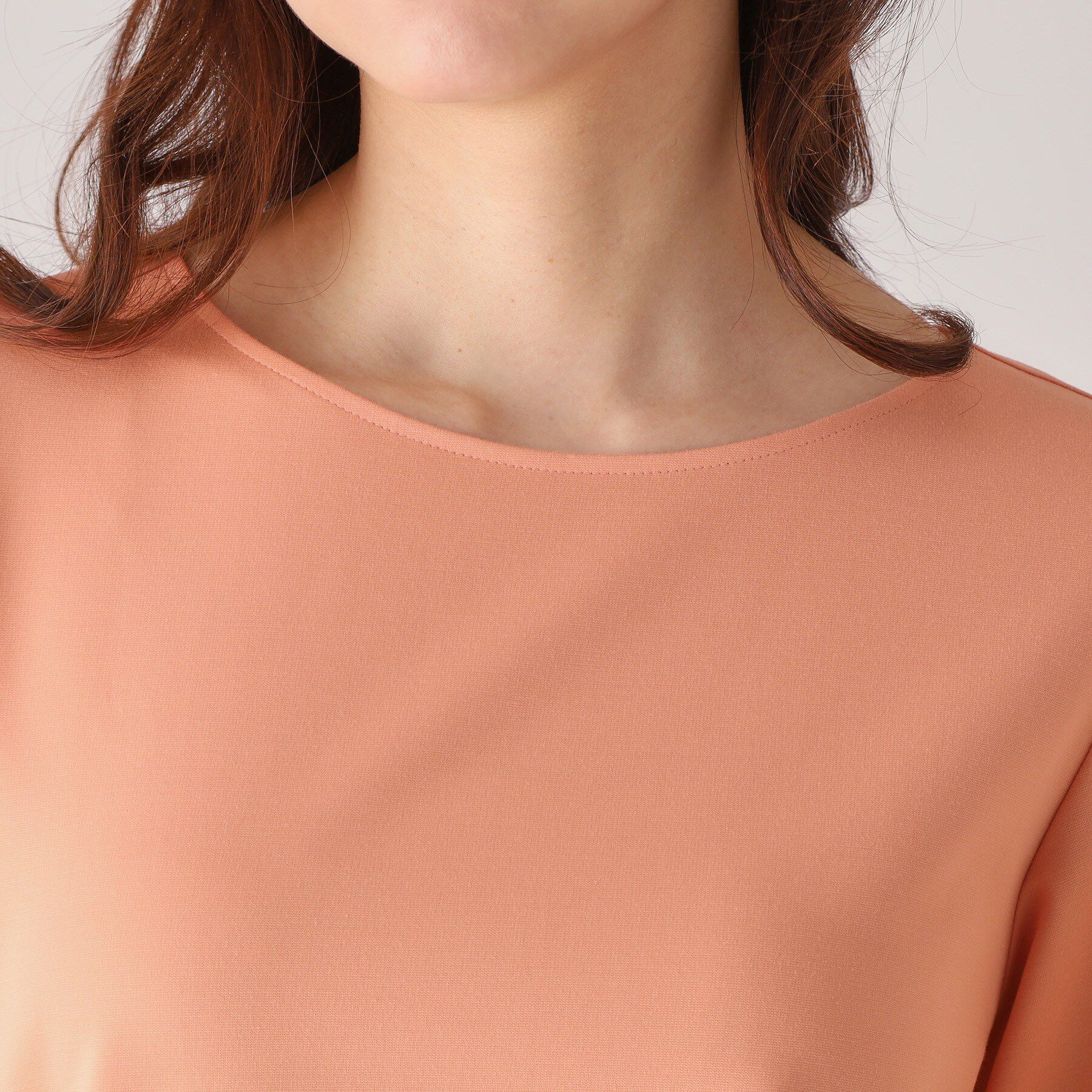 COUP DE CHANCE「【洗える／日本製】レース使いジャージトップス」|Tシャツ・カットソー|