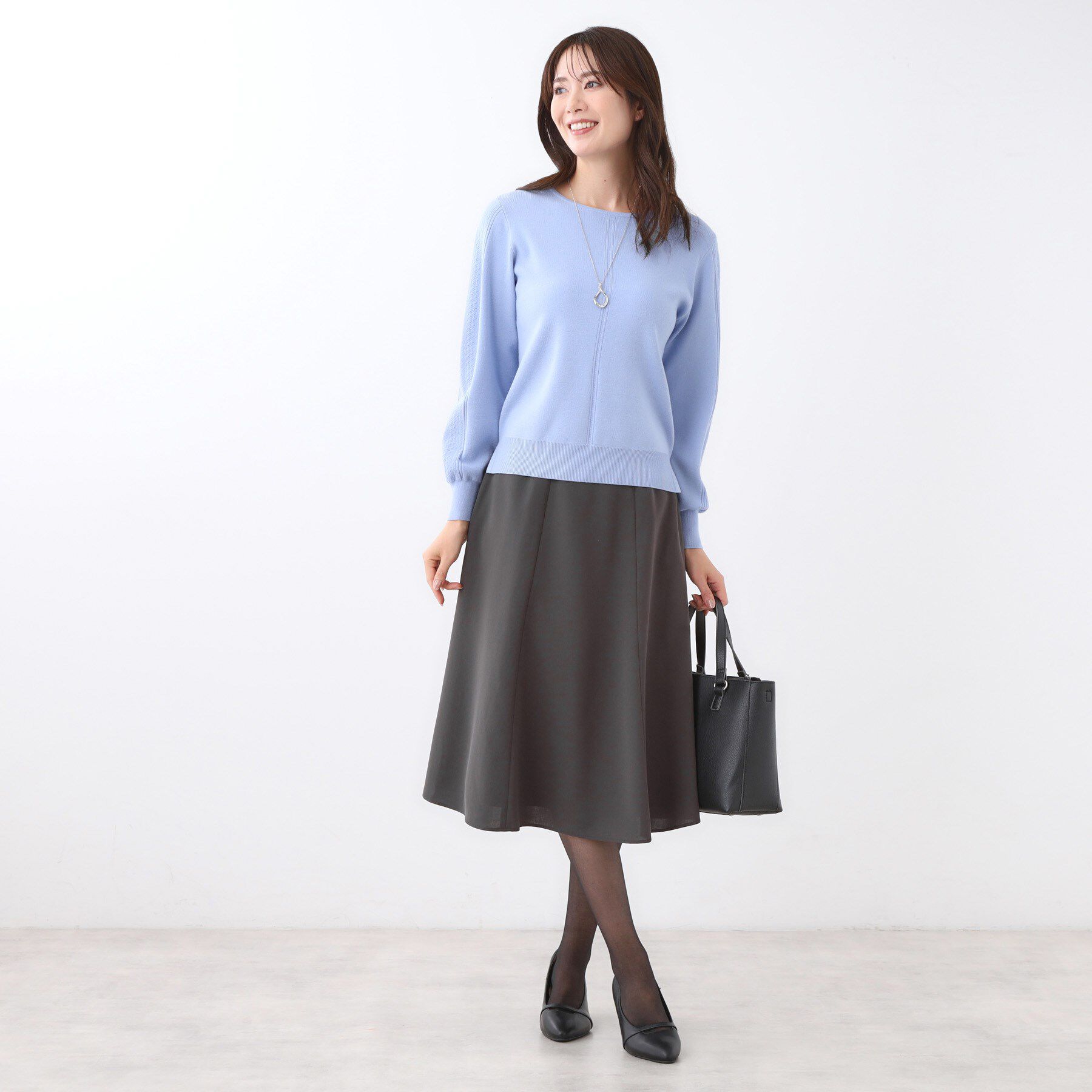 Reflect「【美シルエット】ソフトマーメイドスカート」|スカート|