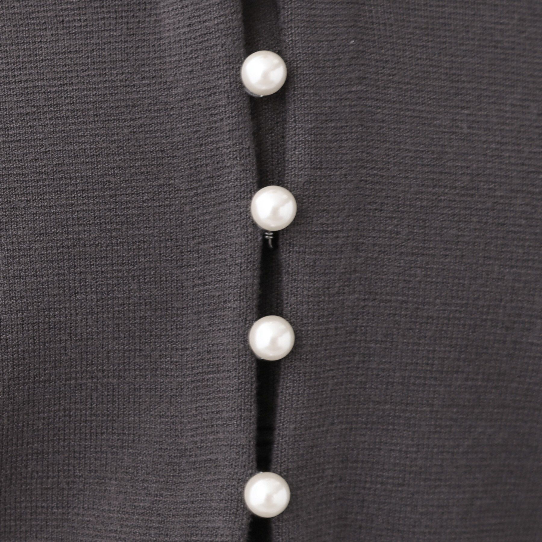 Reflect「【軽い羽織に◎／セットアップ可】パール調ボタン付きカーディガン」|カーディガン|