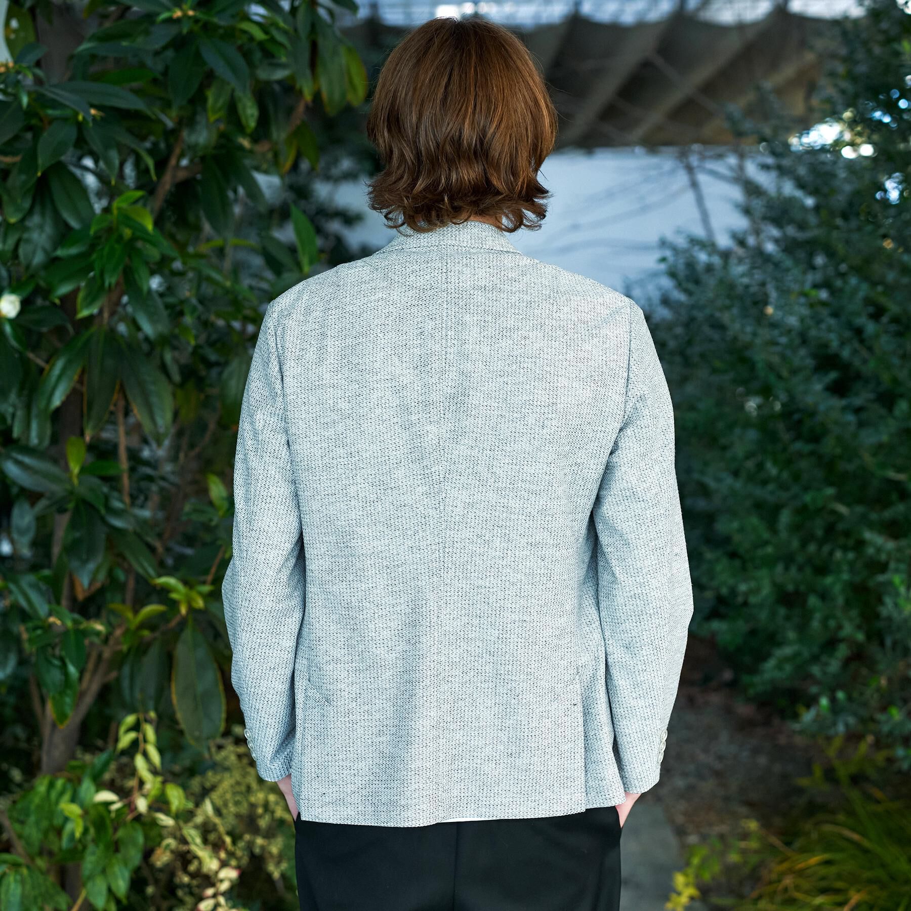 DRESSTERIOR「鹿の子 コンフォータブルジャケット」|テーラードジャケット|