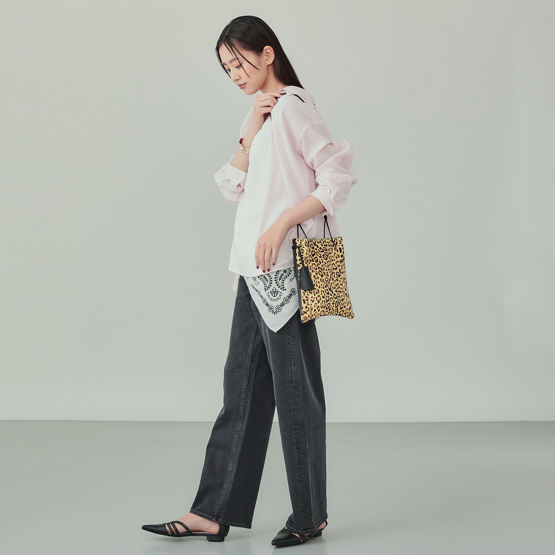 INDIVI「◆アニマルハラコ ポシェット」|ショルダー・メッセンジャー|