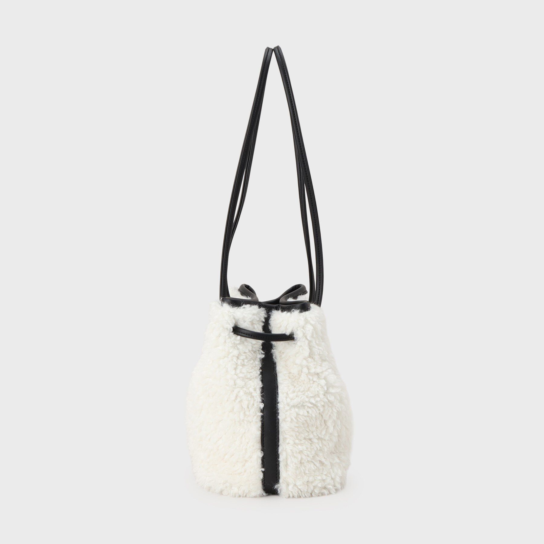 INDIVI「ボアミドルバッグ」|ショルダー・メッセンジャー|