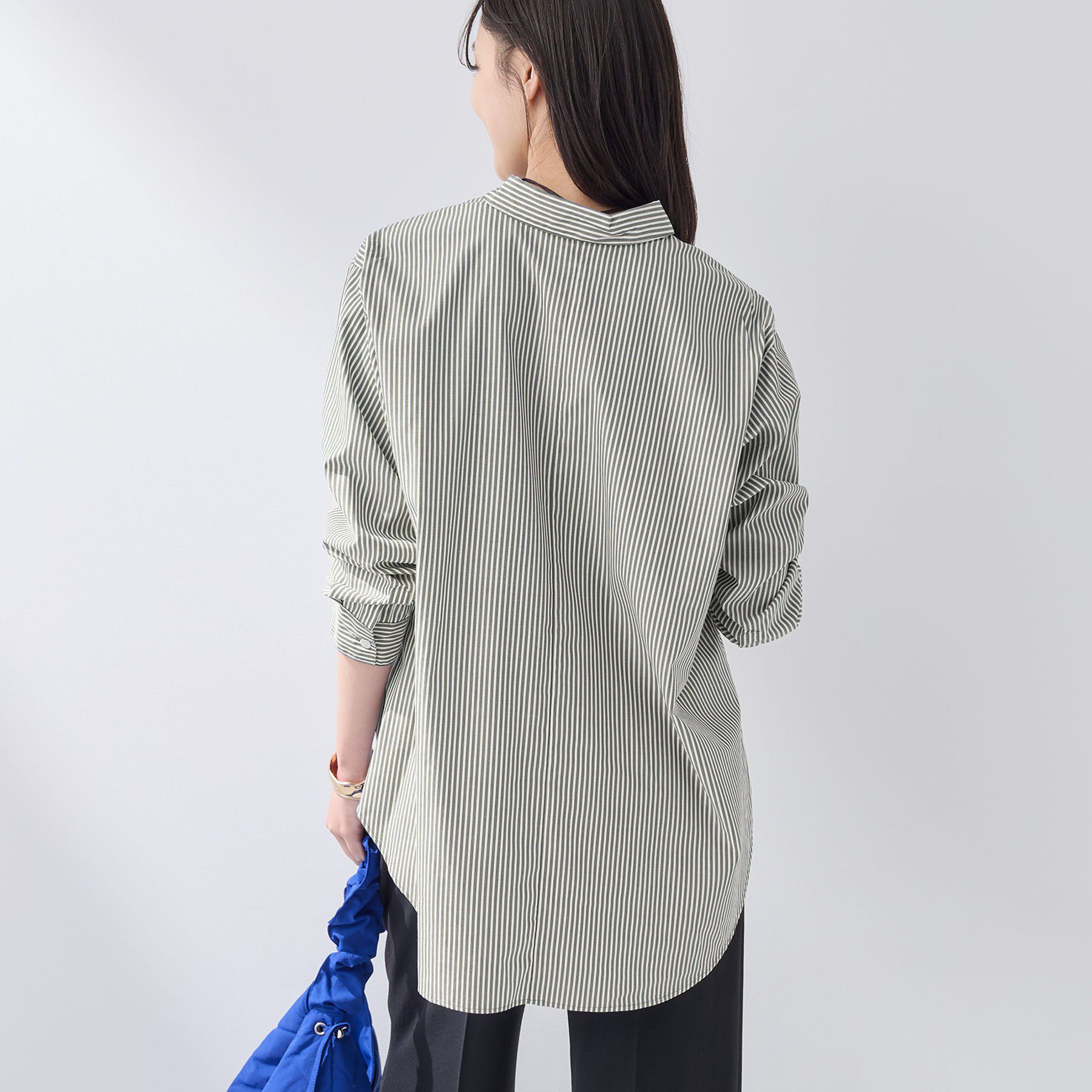 INDIVI「【羽織りとしても活躍】ベーシックレギュラーシャツ」|シャツ・ブラウス|