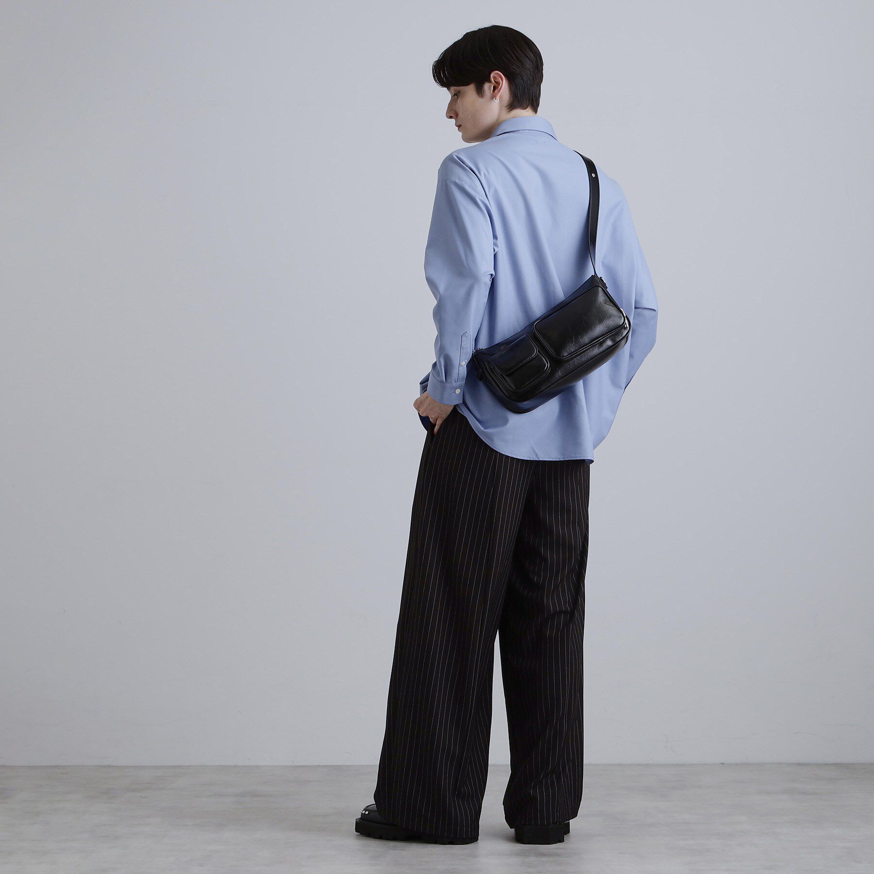 tk.TAKEO KIKUCHI「ダブルポケットショルダーバッグ」|ショルダー・メッセンジャー|