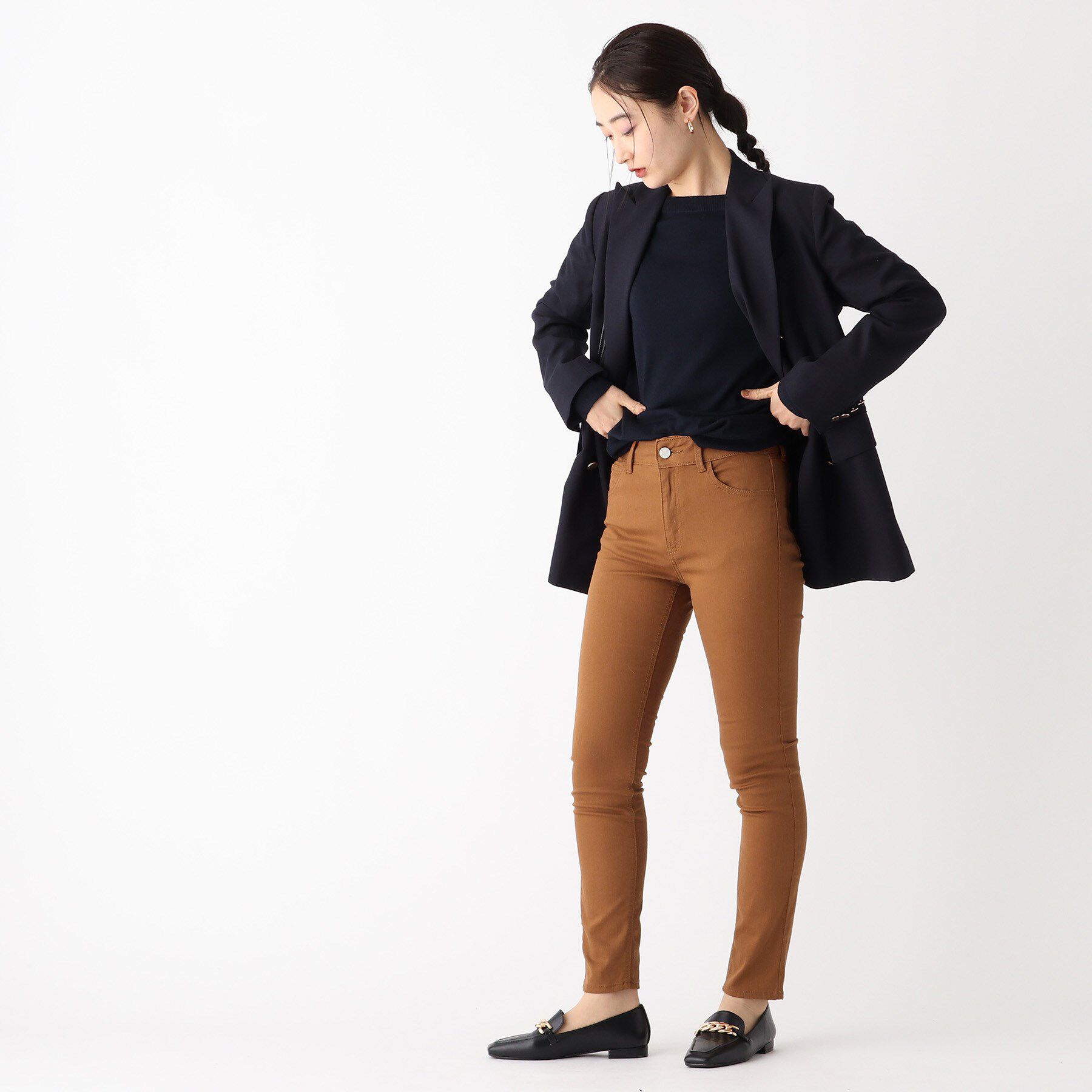 OPAQUE.CLIP「ストレッチスキニーパンツ」|その他|