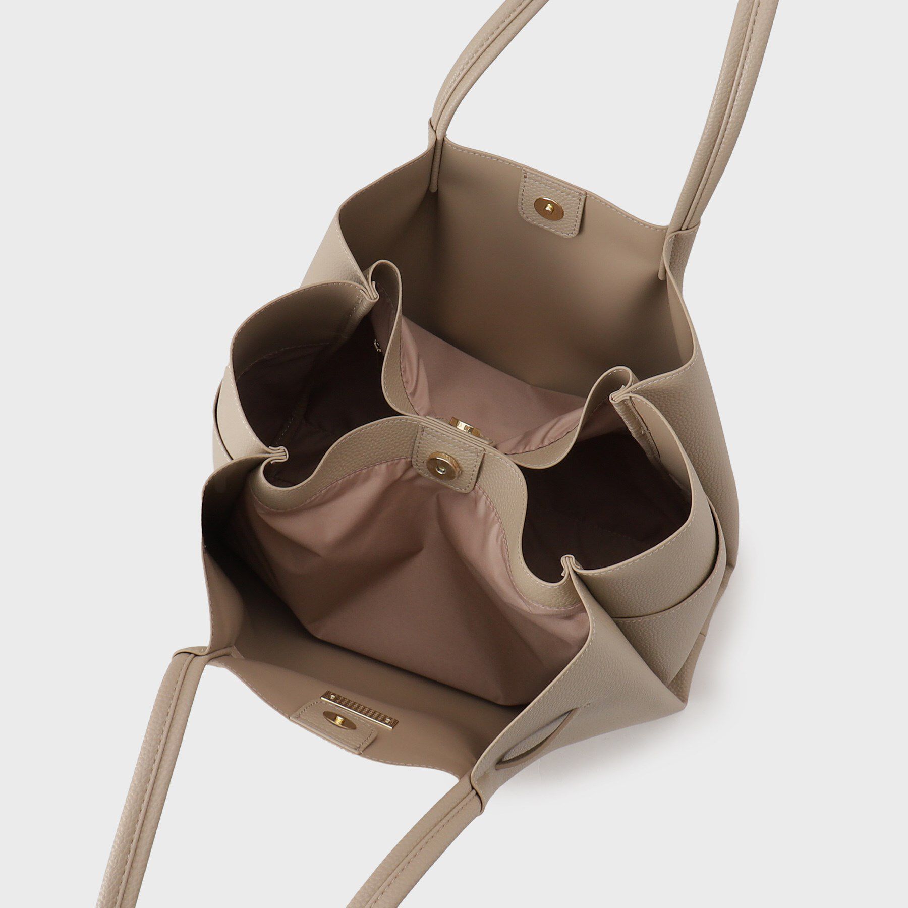 OPAQUE.CLIP「【軽量/A4サイズ対応/通勤対応】フロントベルトデザイントートバッグ」|トートバッグ|