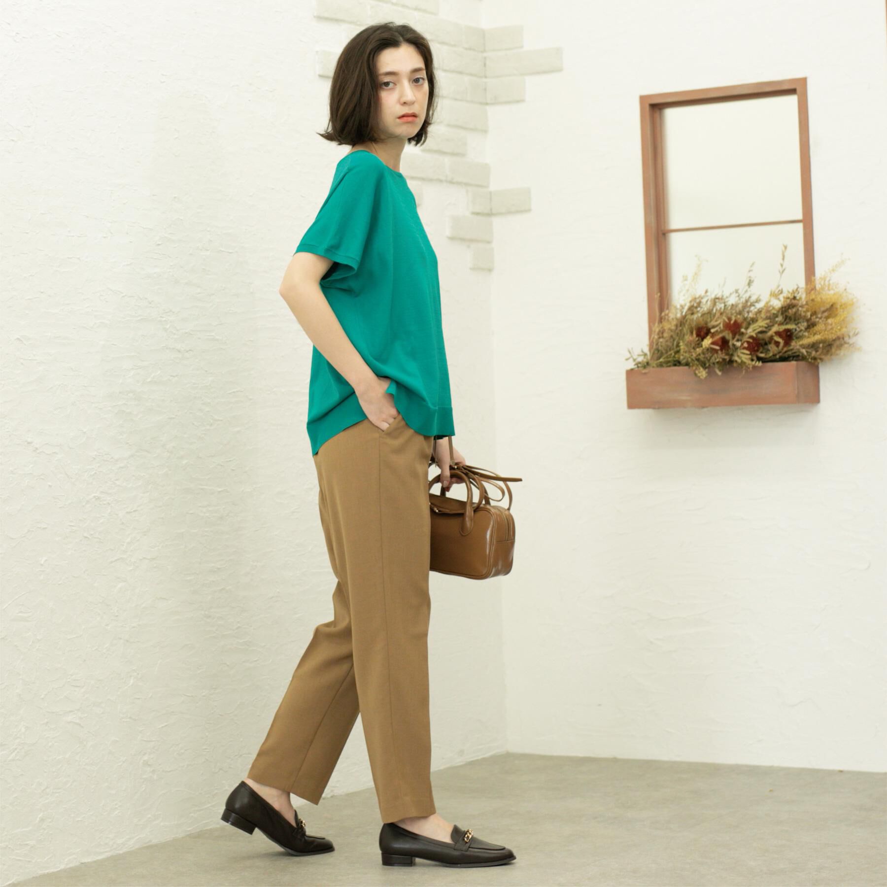 OPAQUE.CLIP「《丈が選べる/SS-LLサイズ》美脚ストレッチイージーテーパードパンツ/セットアップ対応【防シワ/洗」|その他|