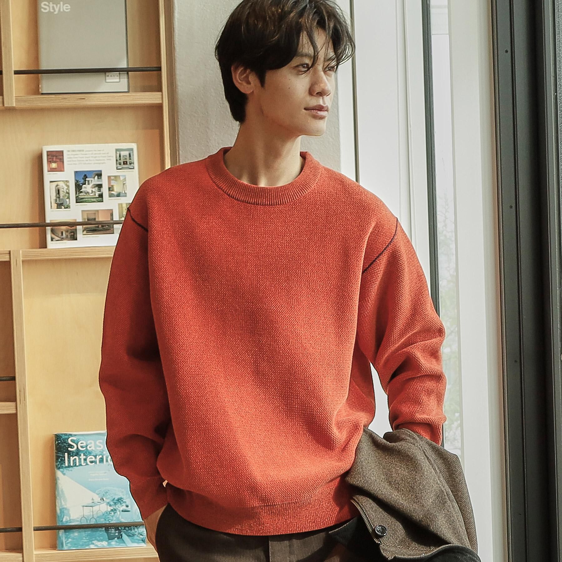 THE SHOP TK「【大人の上品カジュアルを叶える】ハグするニット 洗濯機OK／6色展開」|ニット・セーター|