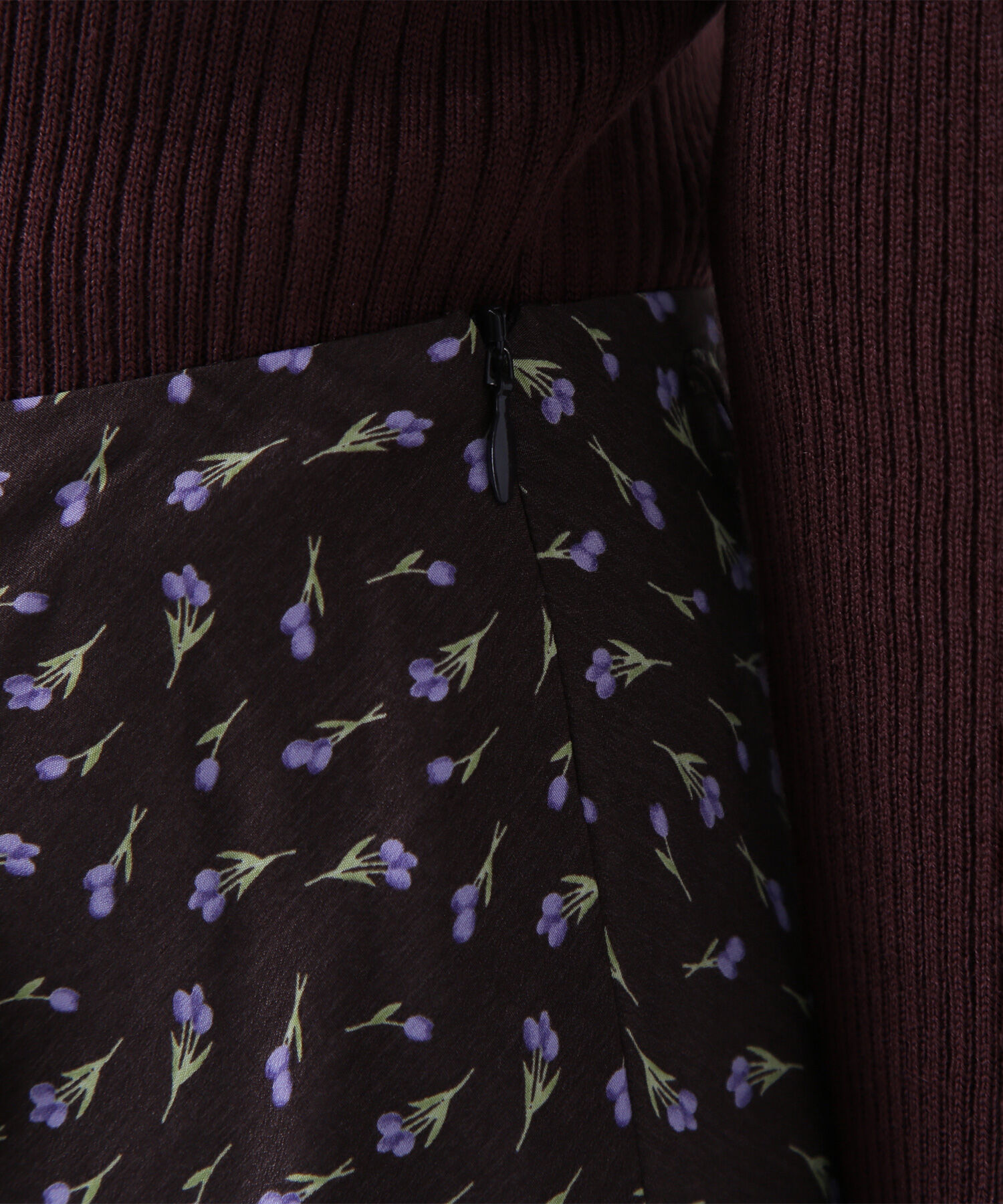  「フラワープリントラップスカート」|スカート|