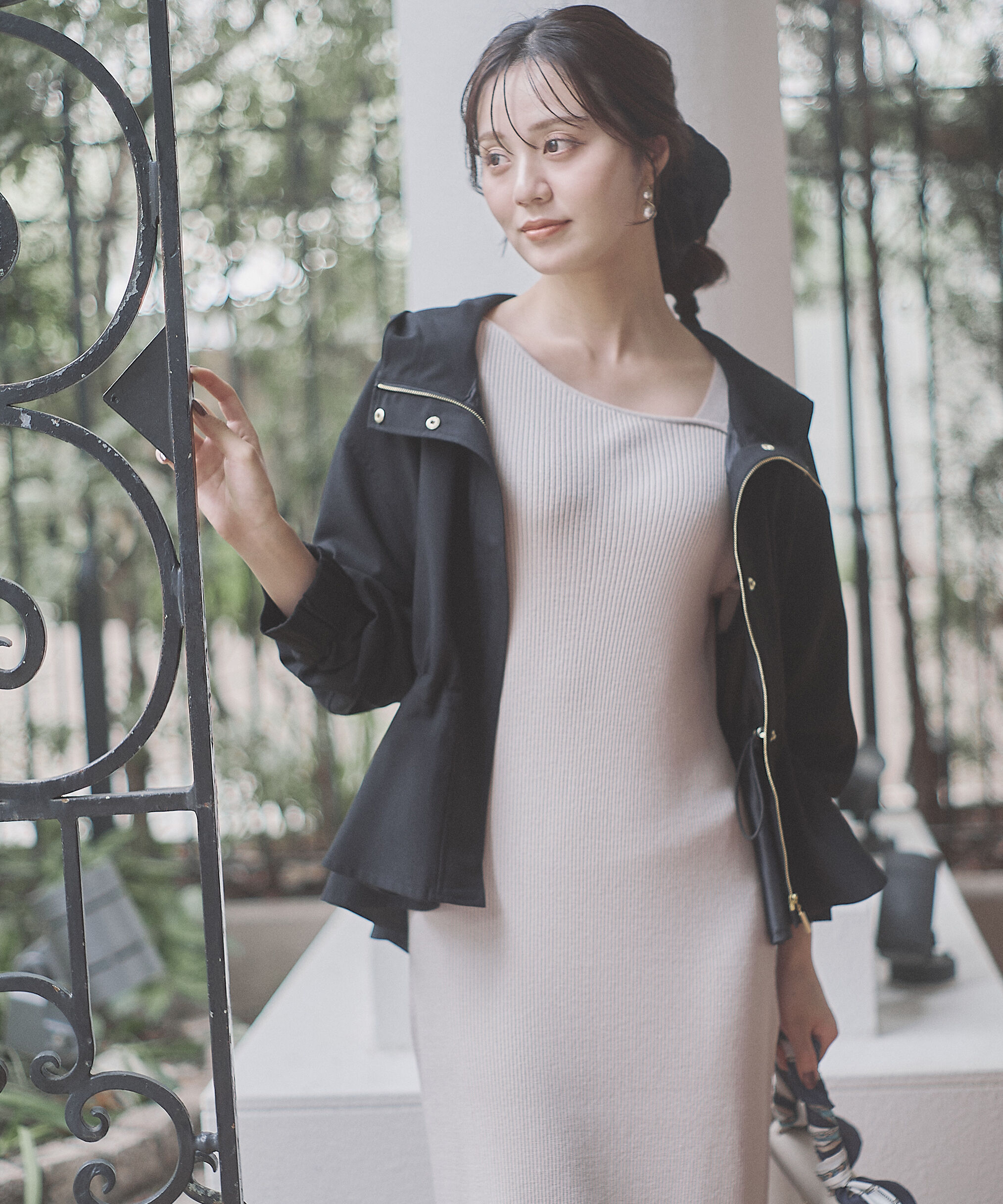 PROPORTION BODY DRESSING「フード付きマウンテンパーカー 25AW」|ブルゾン・スタジャン|