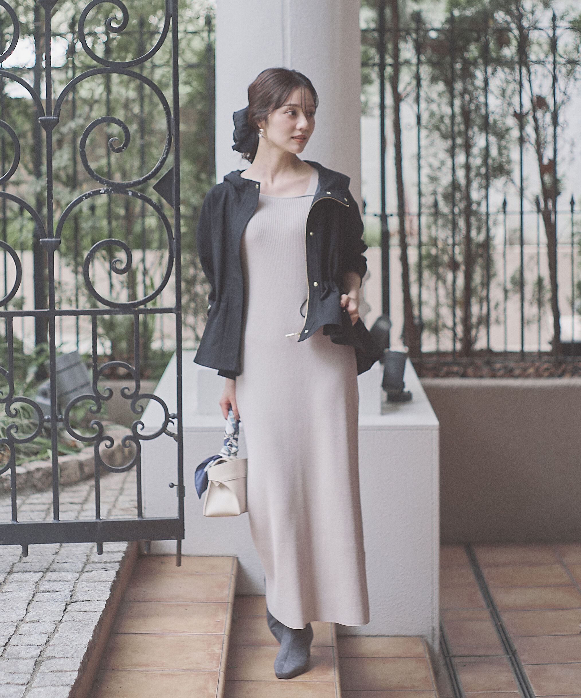 PROPORTION BODY DRESSING「フード付きマウンテンパーカー 25AW」|ブルゾン・スタジャン|