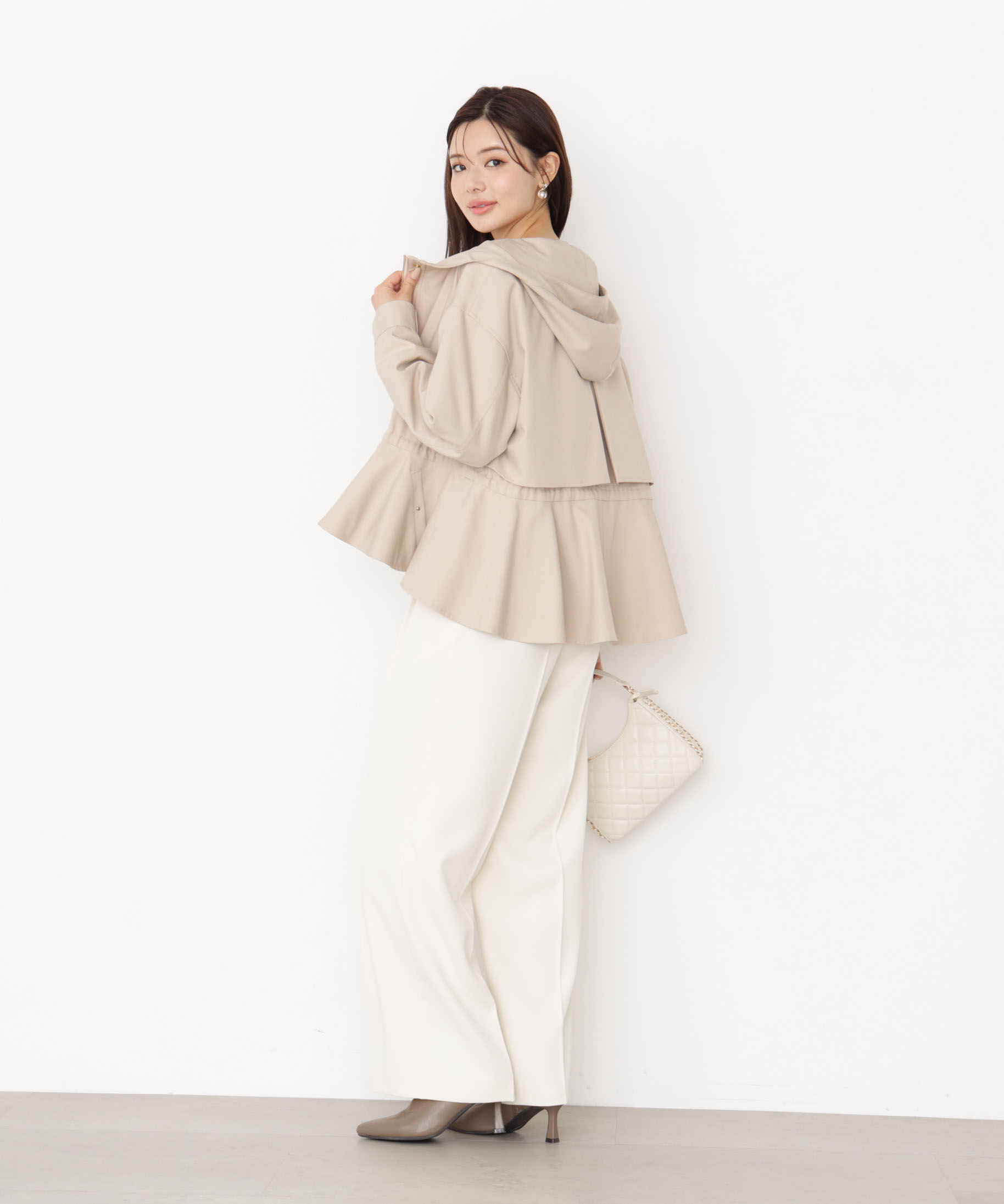 PROPORTION BODY DRESSING「フード付きマウンテンパーカー 25AW」|ブルゾン・スタジャン|