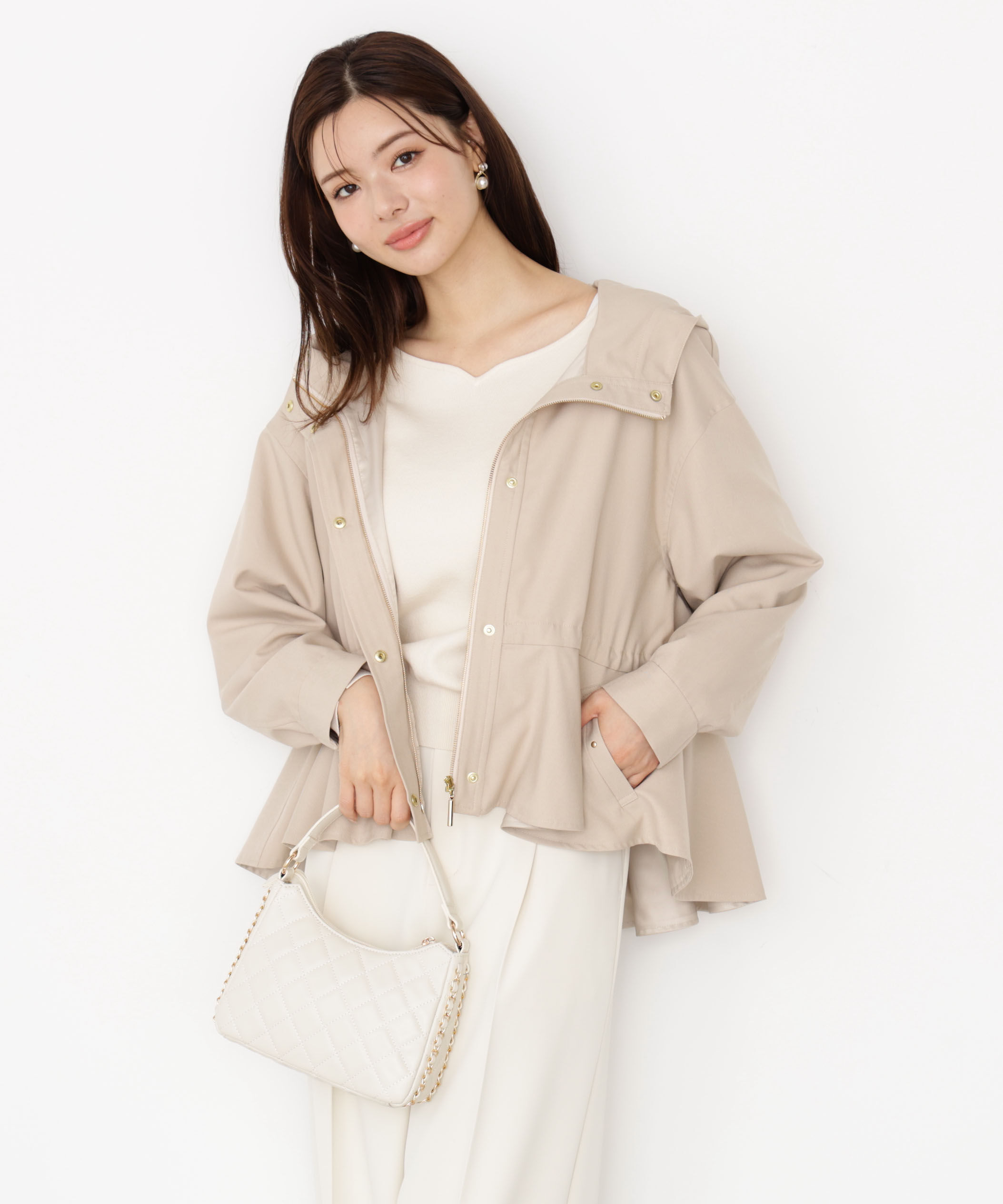 PROPORTION BODY DRESSING「フード付きマウンテンパーカー 25AW」|ブルゾン・スタジャン|