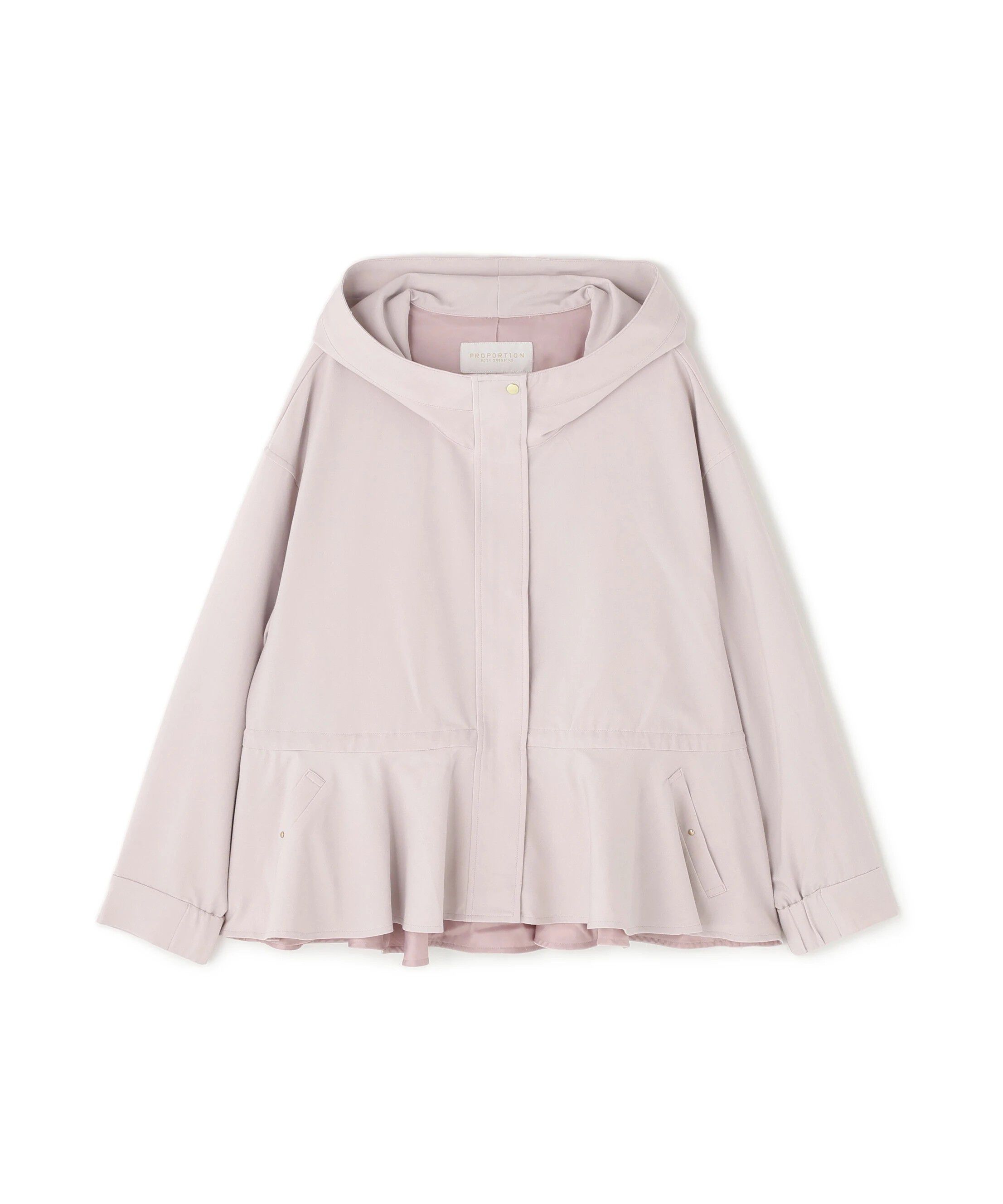 PROPORTION BODY DRESSING「フード付きマウンテンパーカー 25AW」|ブルゾン・スタジャン|