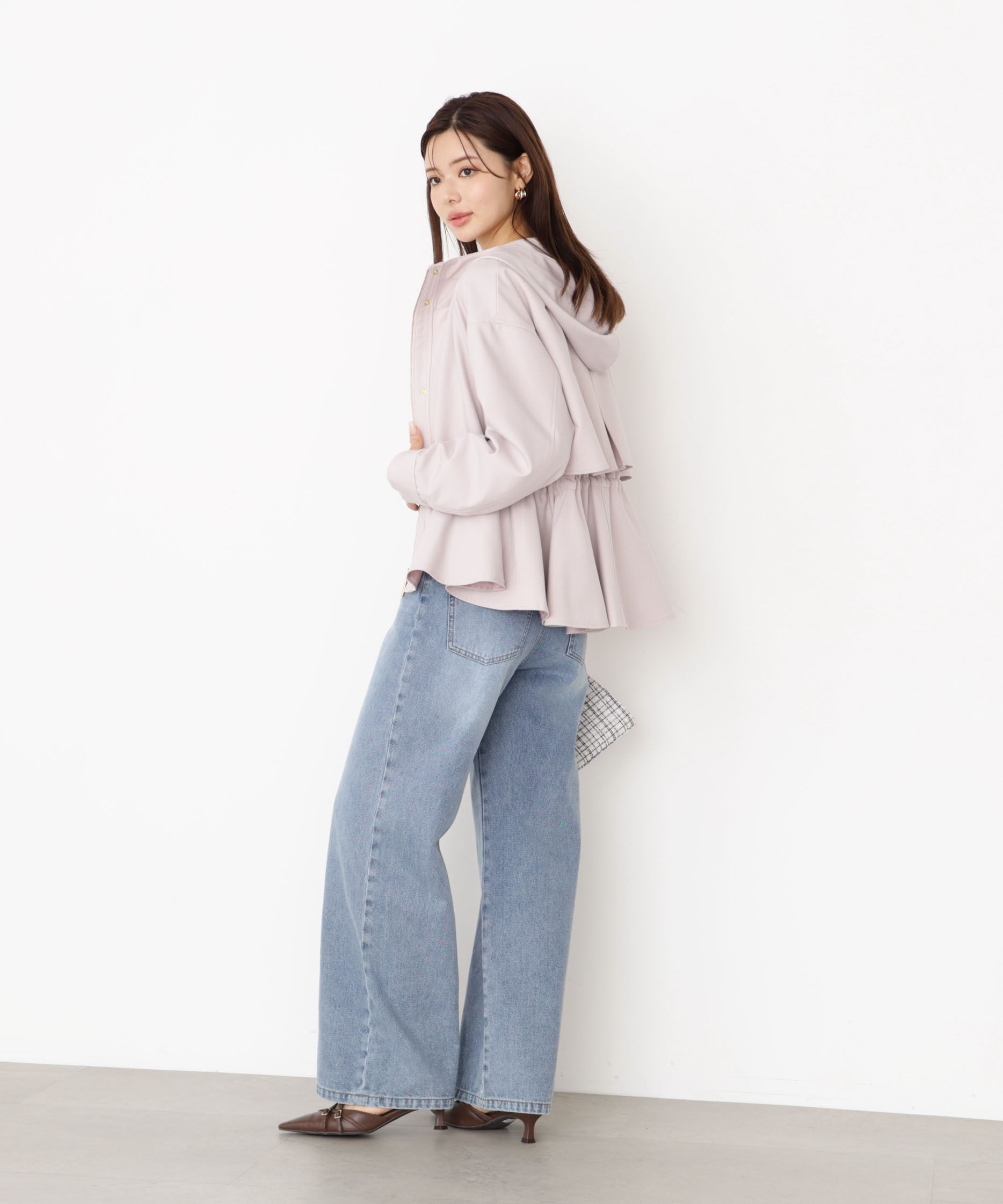 PROPORTION BODY DRESSING「フード付きマウンテンパーカー 25AW」|ブルゾン・スタジャン|