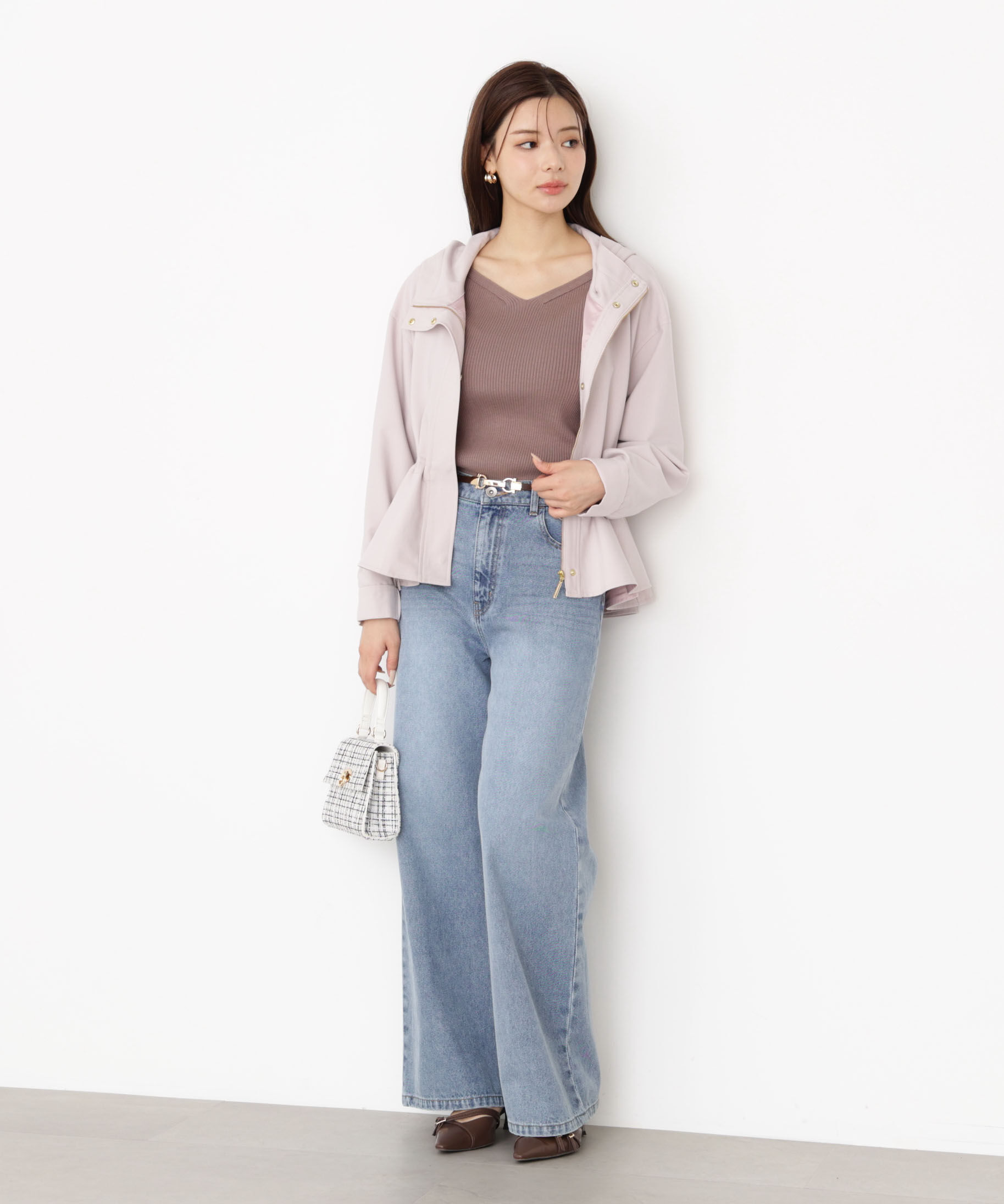 PROPORTION BODY DRESSING「フード付きマウンテンパーカー 25AW」|ブルゾン・スタジャン|