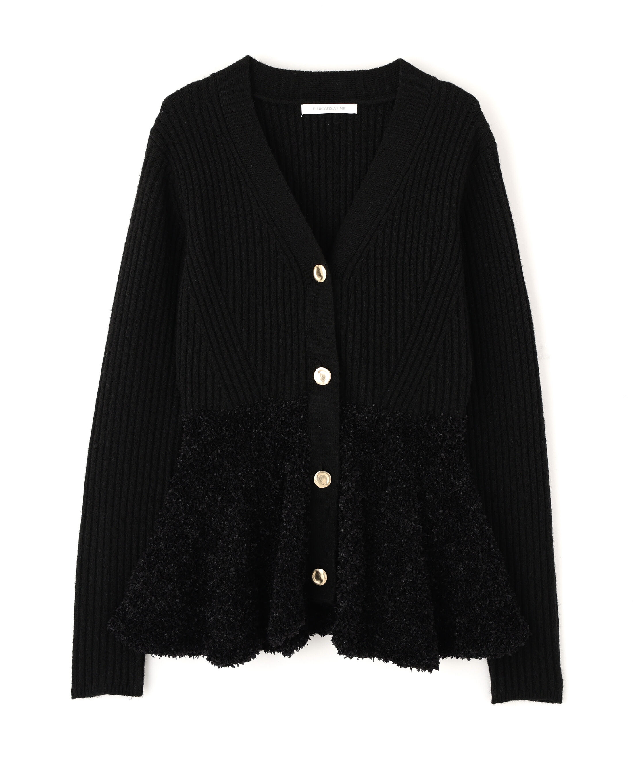  「◆ツイードコンビペプラムカーディガン」|その他|