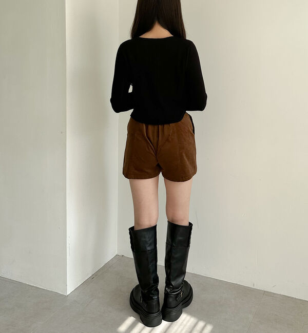 archives「ローウエストコーデュロイショートパンツ」|その他|