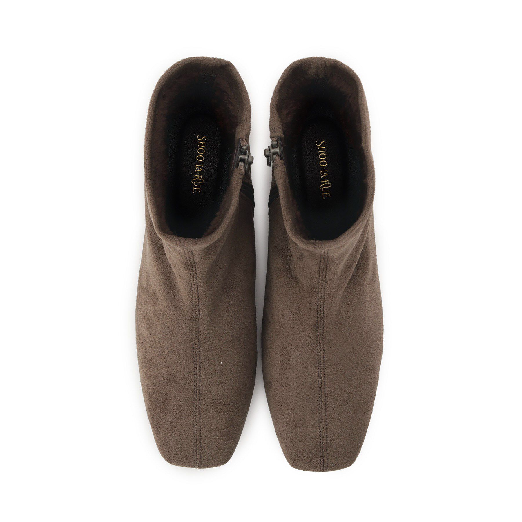 SHOO･LA･RUE「ストレッチローヒール」|ショートブーツ|