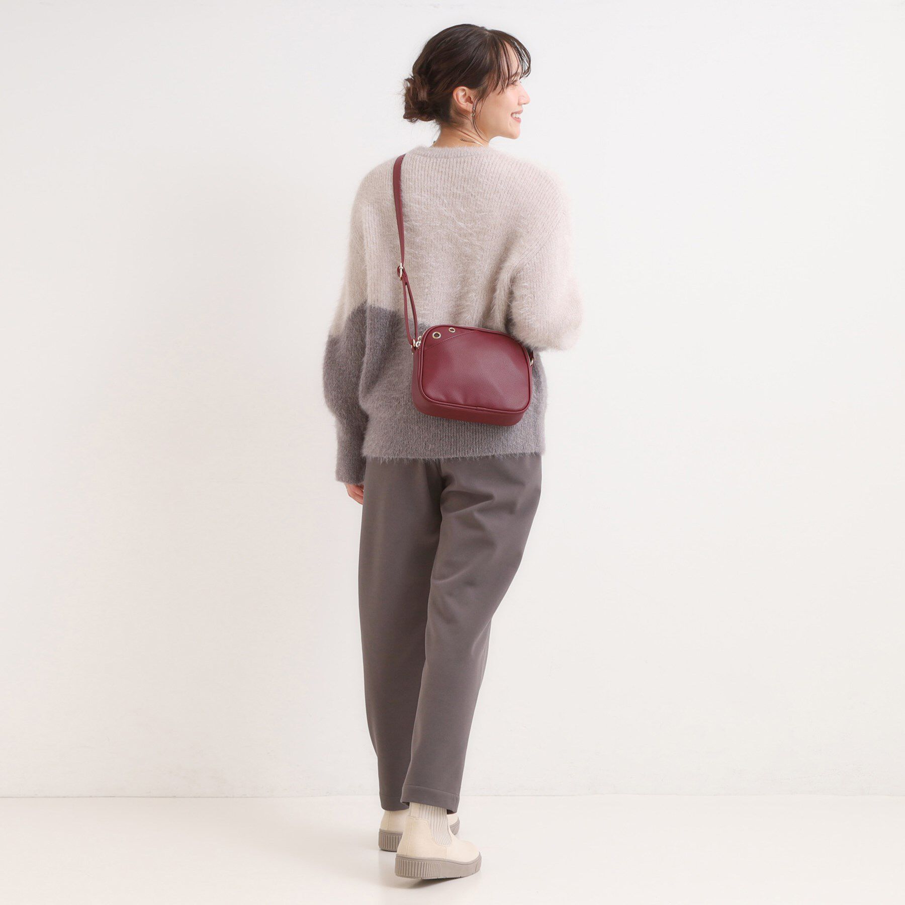 SHOO･LA･RUE「ハトメボックスショルダーバッグ」|ショルダー・メッセンジャー|