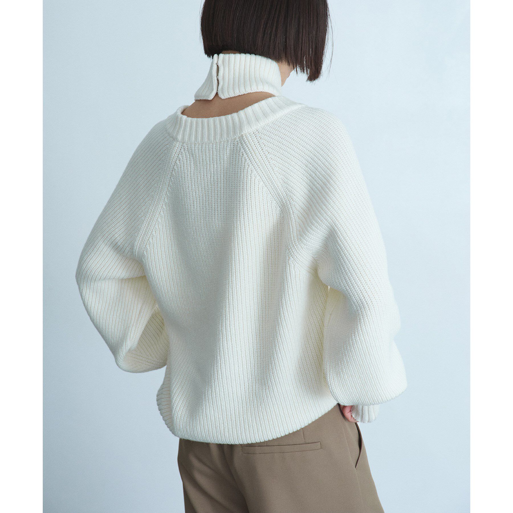 CODE A「2way zip cardigan」|カーディガン|