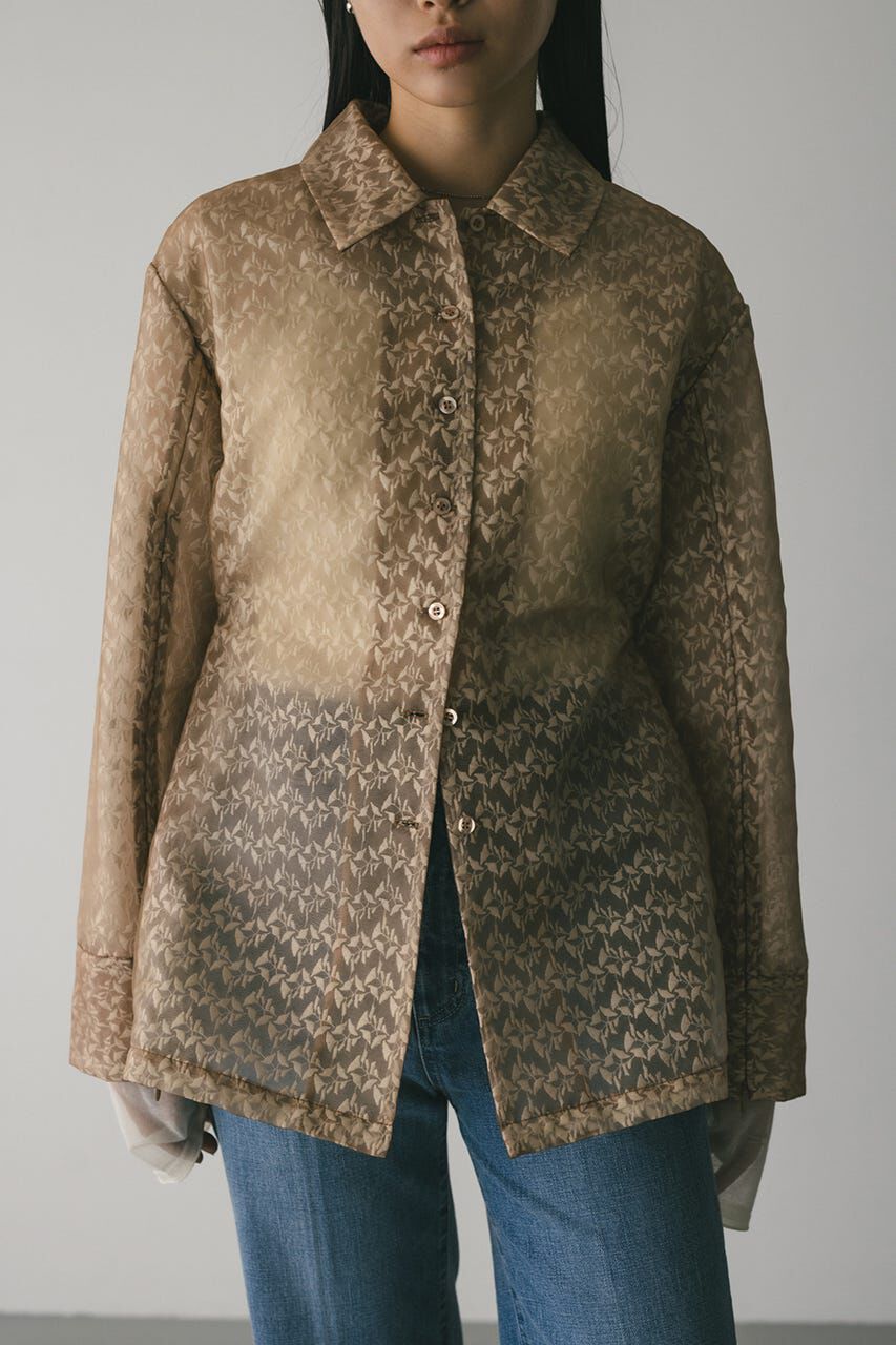 STYLEMIXER「レイヤ－レースシャツジャケット」|シャツ・ブラウス|