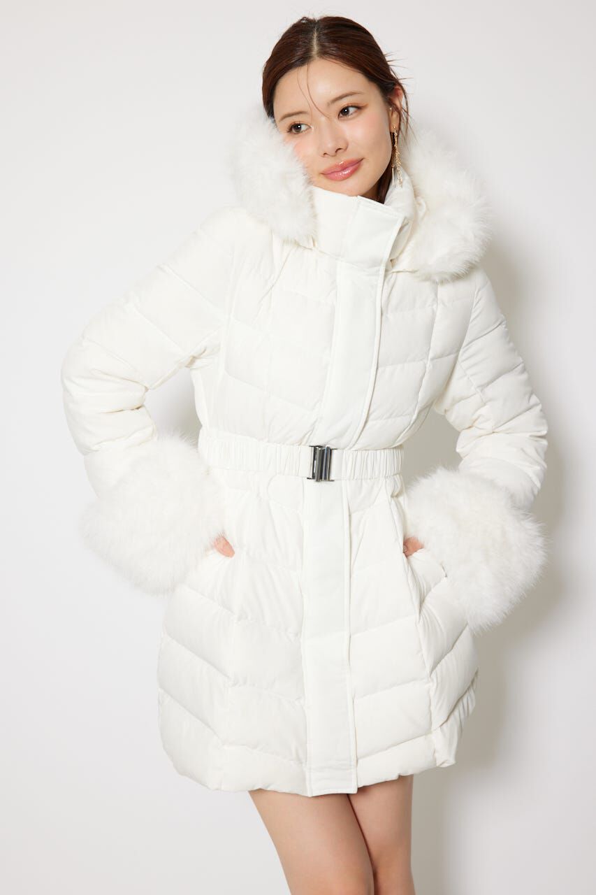 rienda「Aラインダウンワンピコート」|その他|