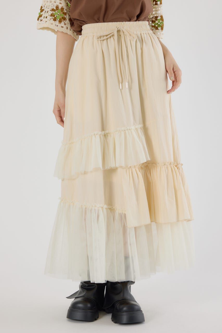 RODEO CROWNS「ランダムティアードスカート」|スカート|