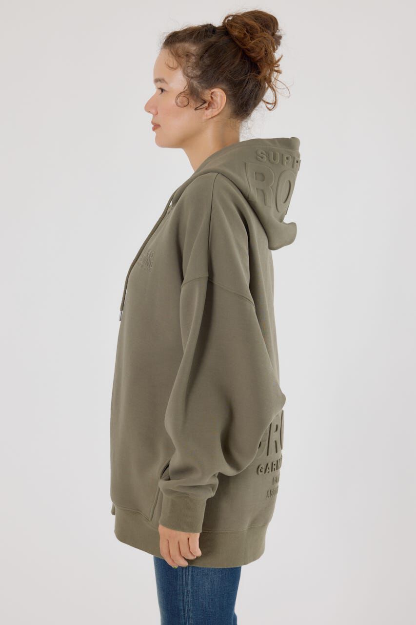 RODEO CROWNS「エンボスBIG ZIPパーカー」|パーカー|