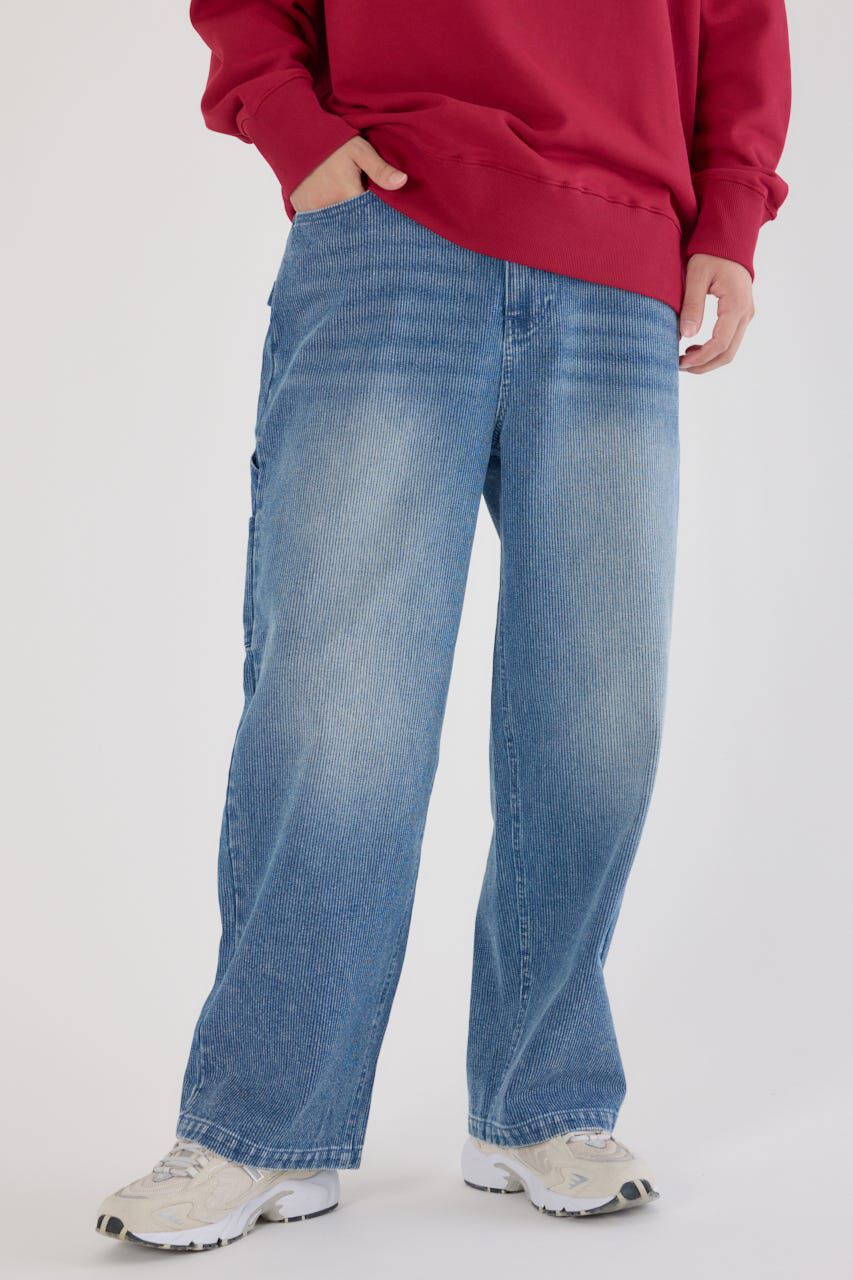 RODEO CROWNS「インディゴピケペインターパンツ」|その他|L/BLU1