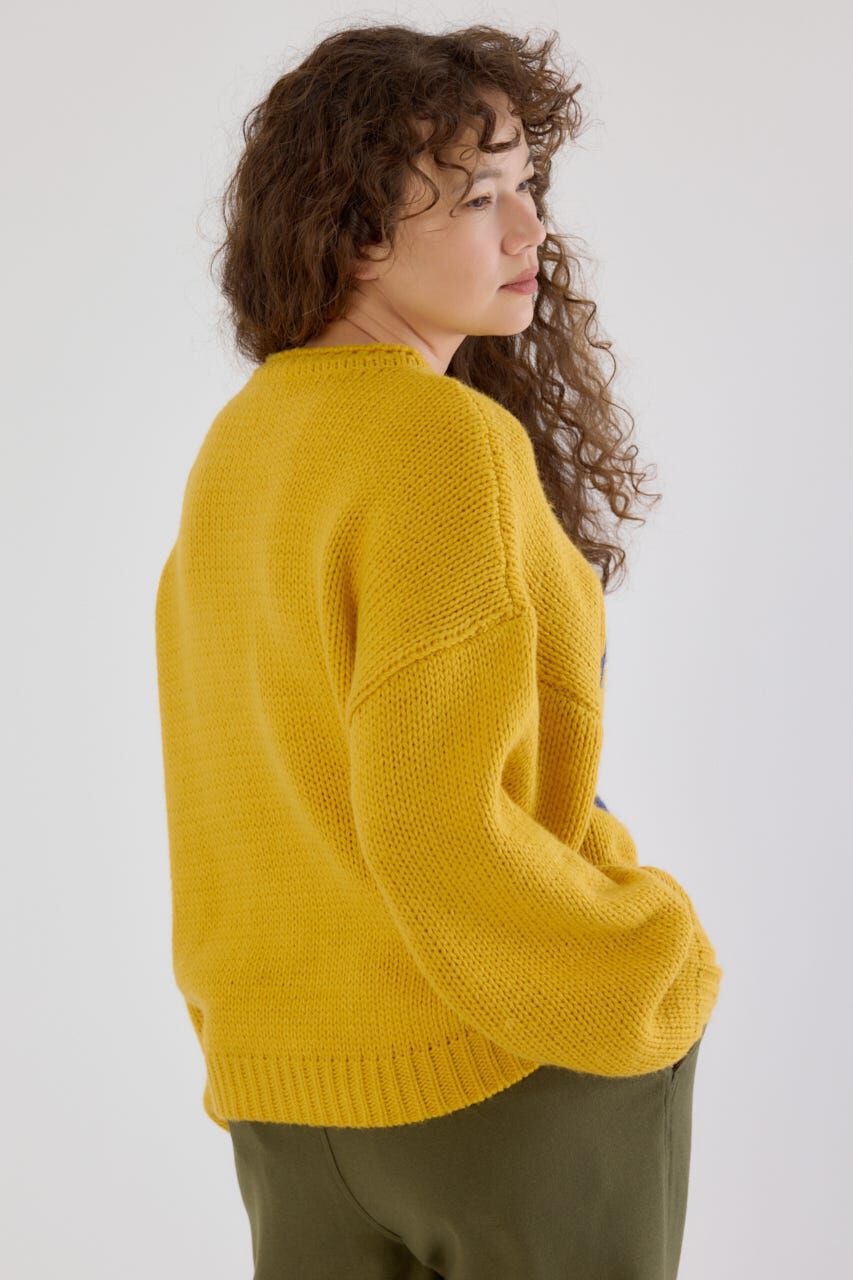 RODEO CROWNS「ローゲージジャガードニットトップス」|ニット・セーター|