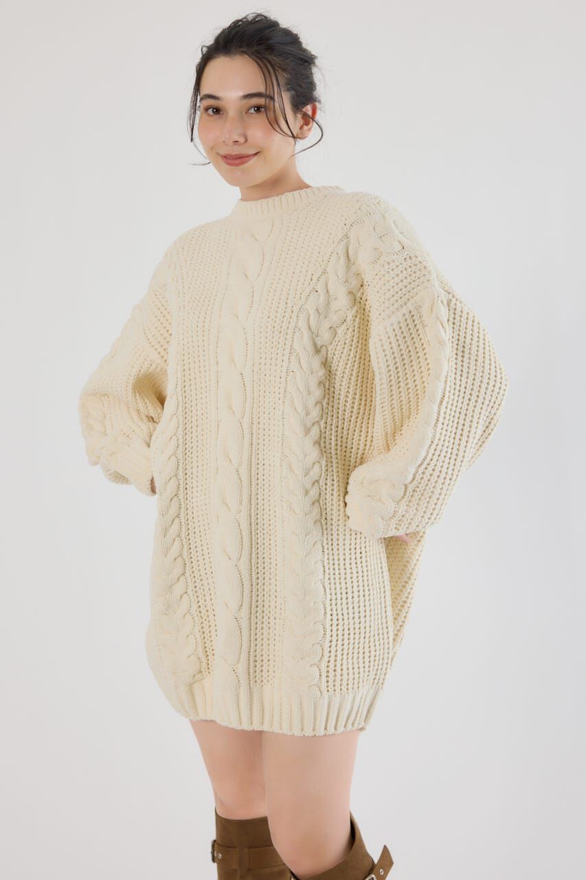 RODEO CROWNS「ケーブルモールニットワンピース」|ワンピース|IVOY3