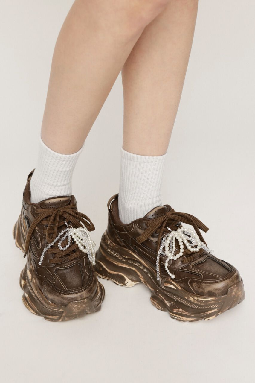 SLY「AGING CREATIVE SOLE SNEAKER」|スニーカー|