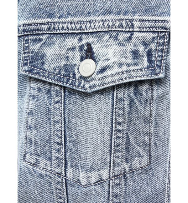 ELENDEEK「BACK FORM LOOSE DENIM JK」|デニムジャケット|