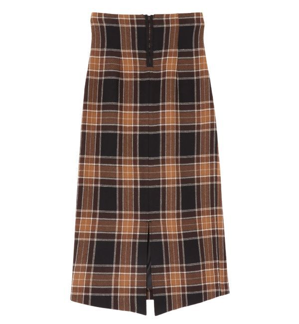 LAGUNAMOON「ロービングチェックナロースカート」|スカート|