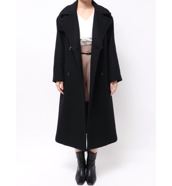 LAGUNAMOON「【REVIVAL】2WAYカラーロングコート」|ステンカラーコート|