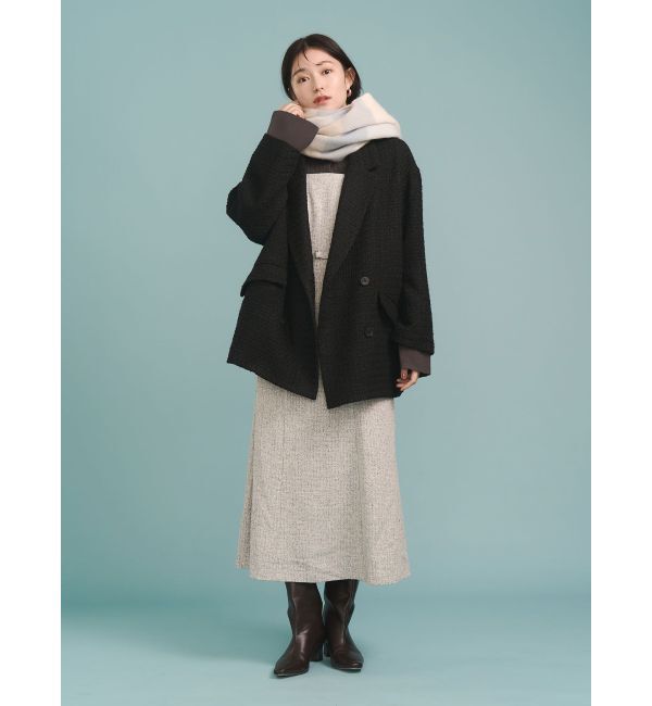 LAGUNAMOON「ツイードオーバージャケットコート」|その他|