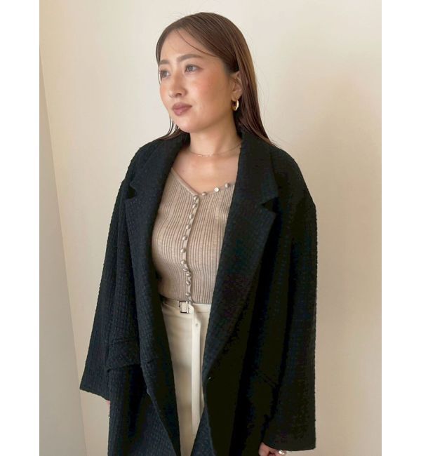 LAGUNAMOON「ツイードオーバージャケットコート」|その他|