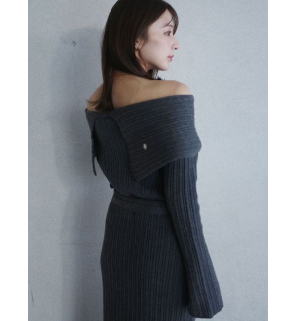 LAGUNAMOON「【POLO BCSコラボ】ワイドカラーニットプルオーバー」|ニット・セーター|