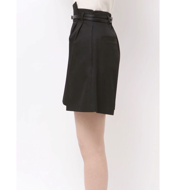 LAGUNAMOON「バイカラーベルトセットショートパンツ」|その他|