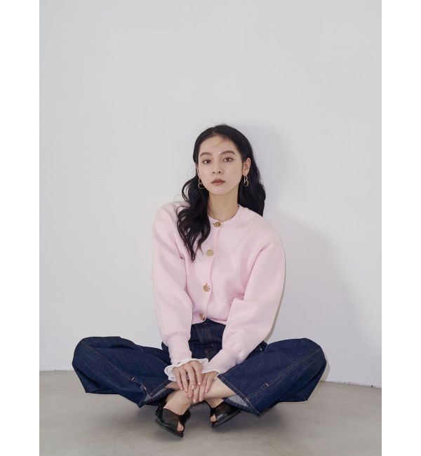 LAGUNAMOON「フォルムニットカーディガン」|カーディガン|