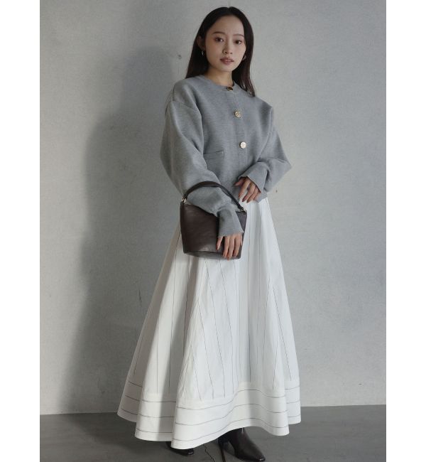 LAGUNAMOON「フォルムニットカーディガン」|カーディガン|