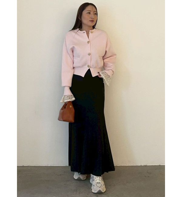 LAGUNAMOON「フォルムニットカーディガン」|カーディガン|