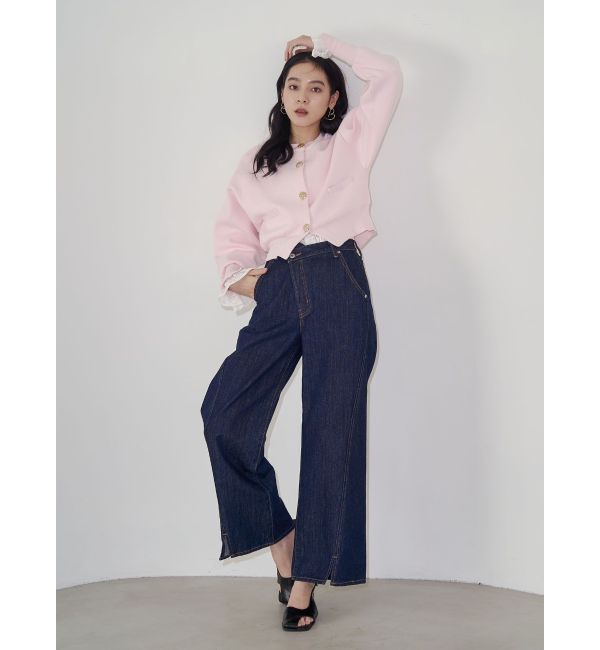 LAGUNAMOON「フォルムニットカーディガン」|カーディガン|