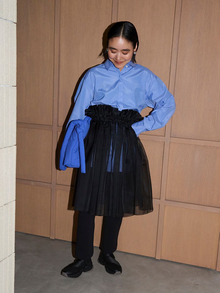 emmi atelier「【限定カラーあり】【金子綾 for emmi】ハイネックワンピースセット」|ワンピース|