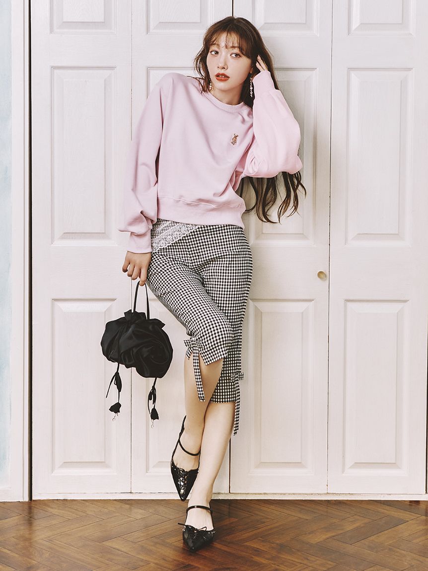 LILY BROWN「[L.B CANDY STOCK]3Dフラワーバッグ」|ハンドバッグ|